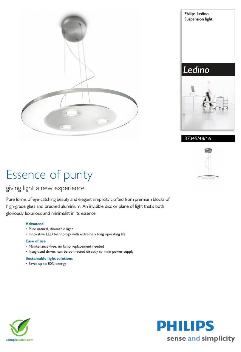 Philips Ledino 37345/48/16 Specifications
