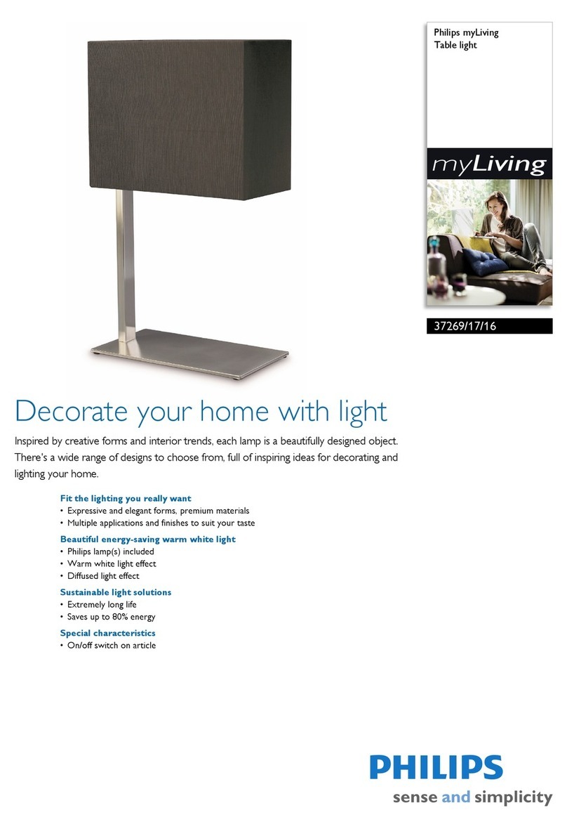 Philips myLiving 37269/17/16 User manual