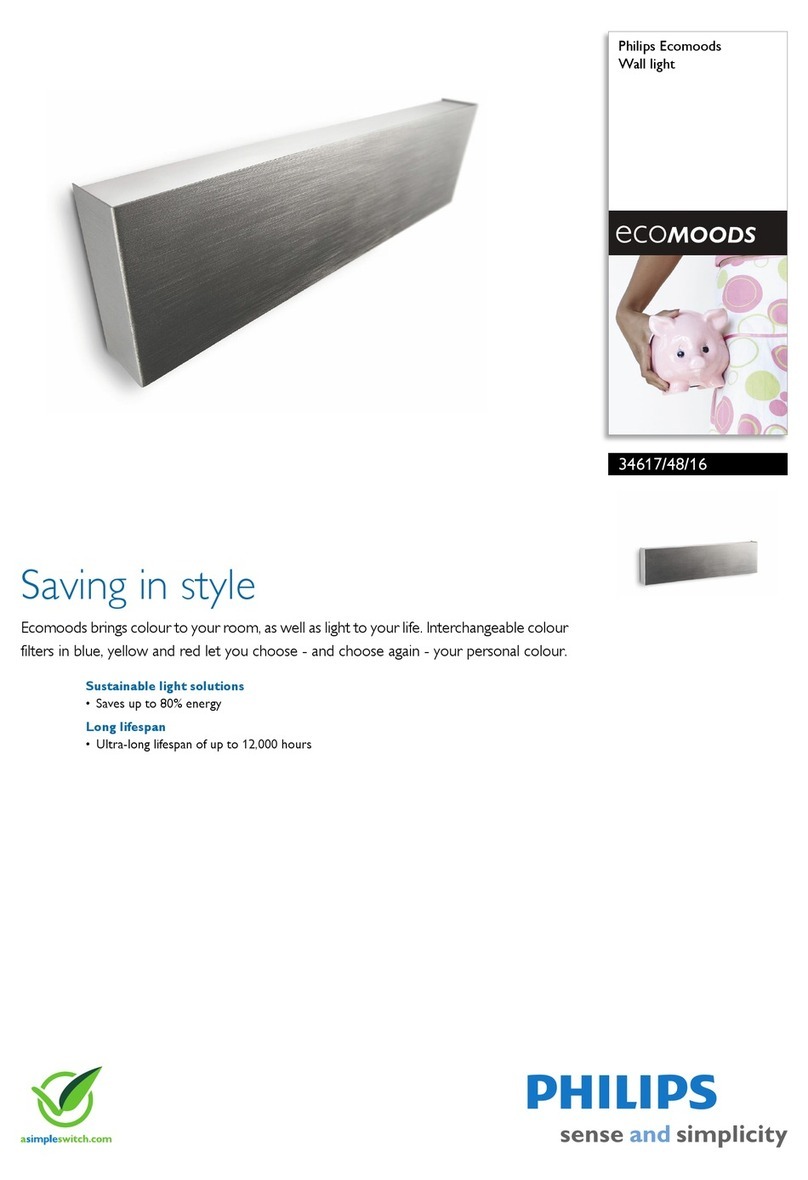 Philips ecoMOODS 34617/48/16 Specifications