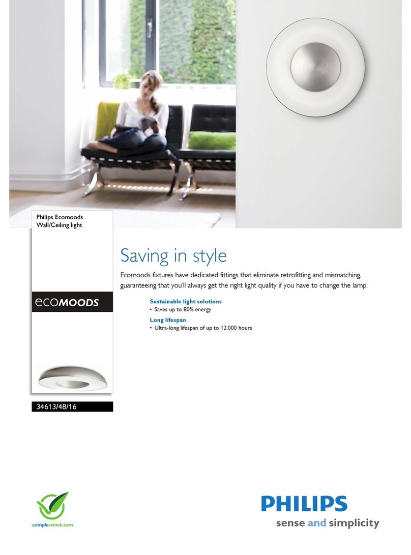 Philips ecoMOODS 34613/48/16 Specifications