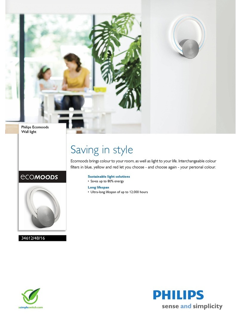 Philips ecoMOODS 34612/48/16 User manual