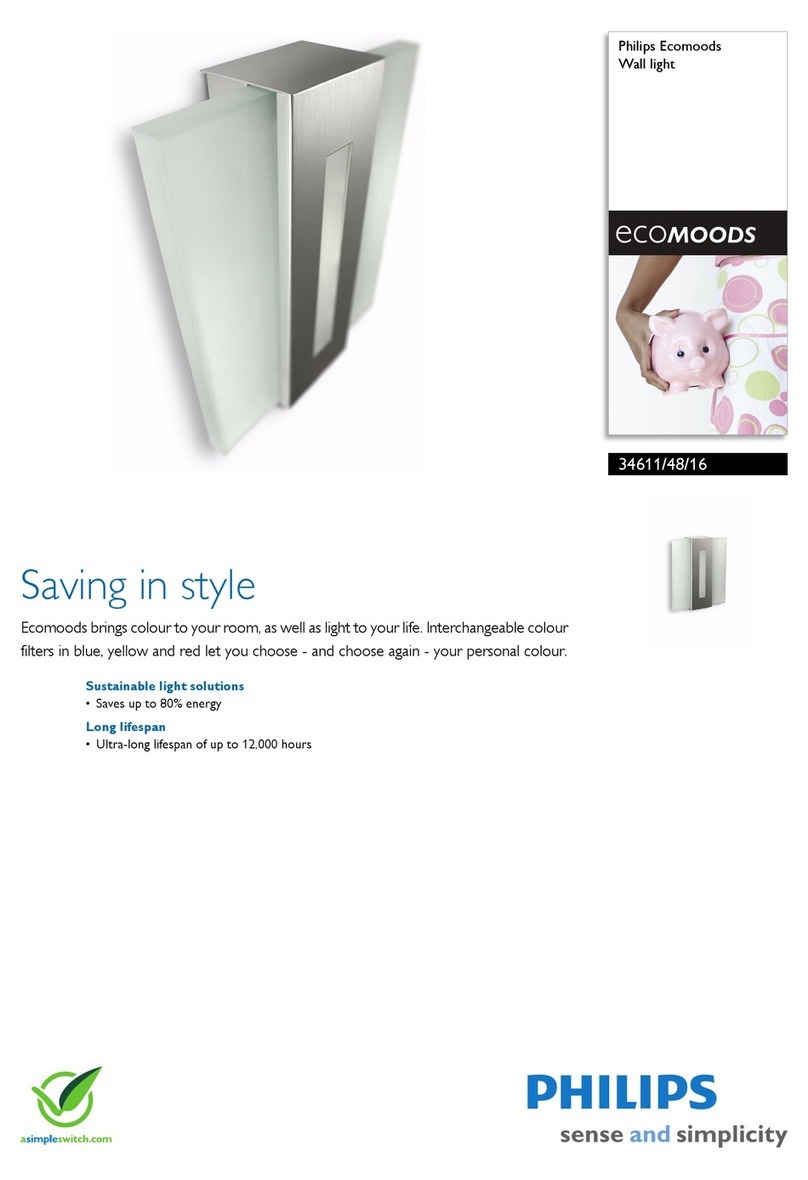 Philips ecoMOODS 34611/48/16 User manual