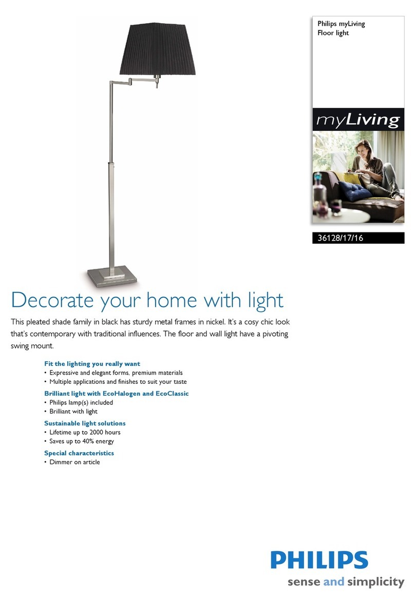 Philips myLiving 36128/17/16 User manual