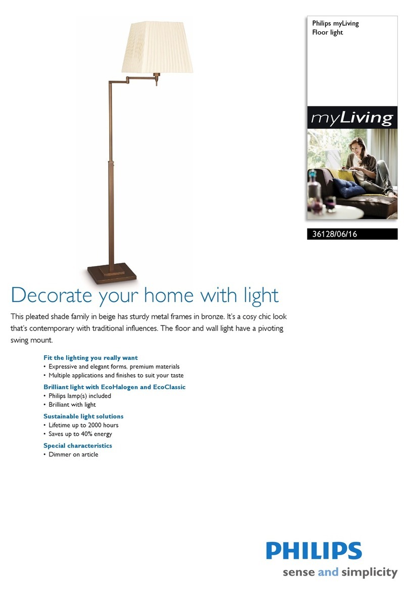Philips myLiving 36128/06/16 User manual