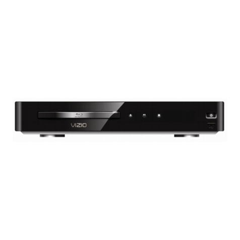 Vizio VBR120 User manual Vizio VBR120 User manual