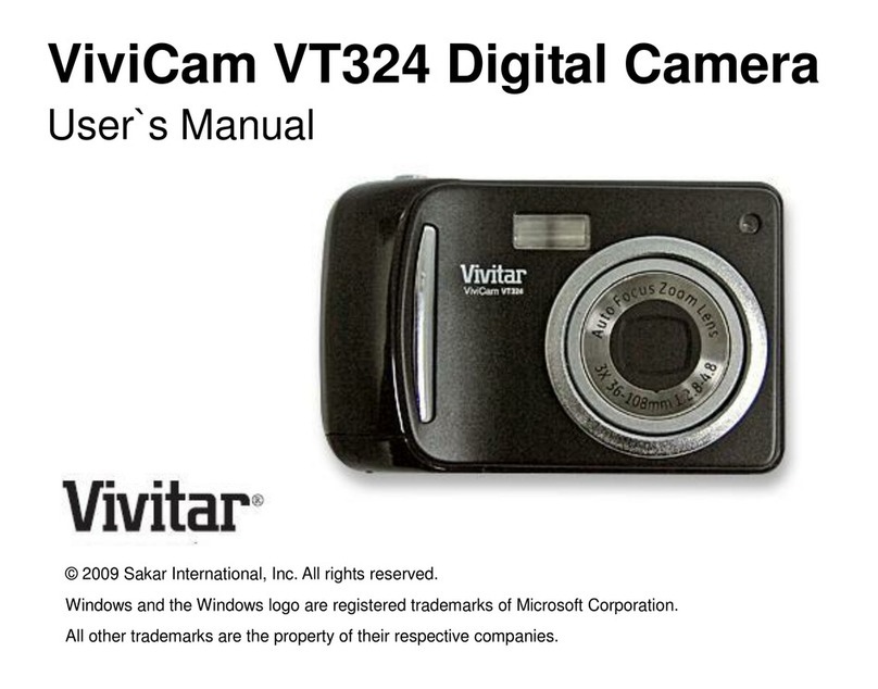 Vivitar Vivicam T324N User manual