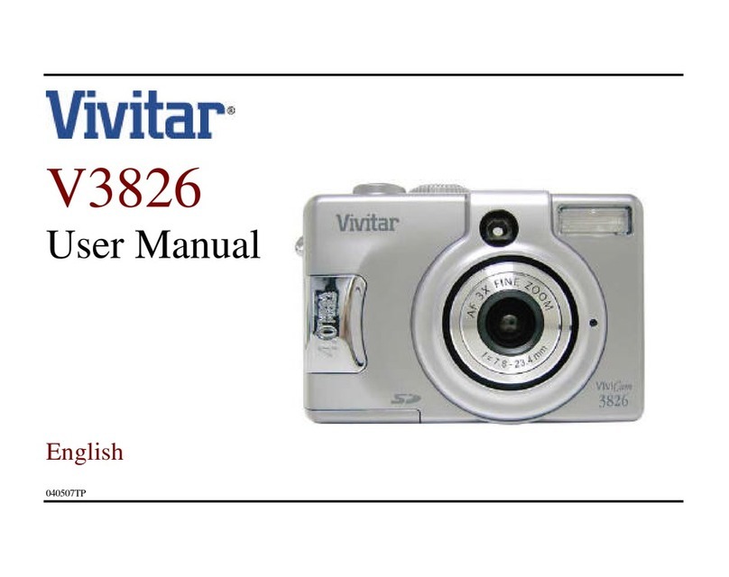 Vivitar Vivicam 3826 user manual