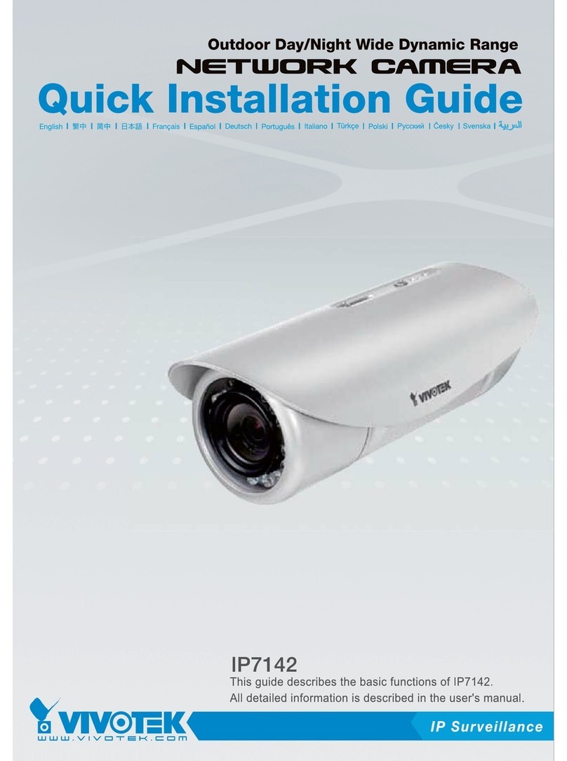 Vivotek IP7142 User manual