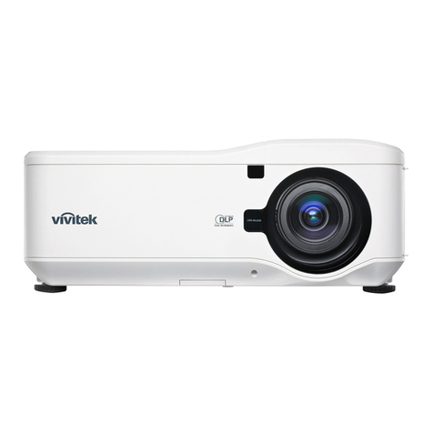 Vivitek D6510 User manual