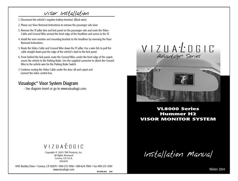 Vizualogic VL8000 Series User manual