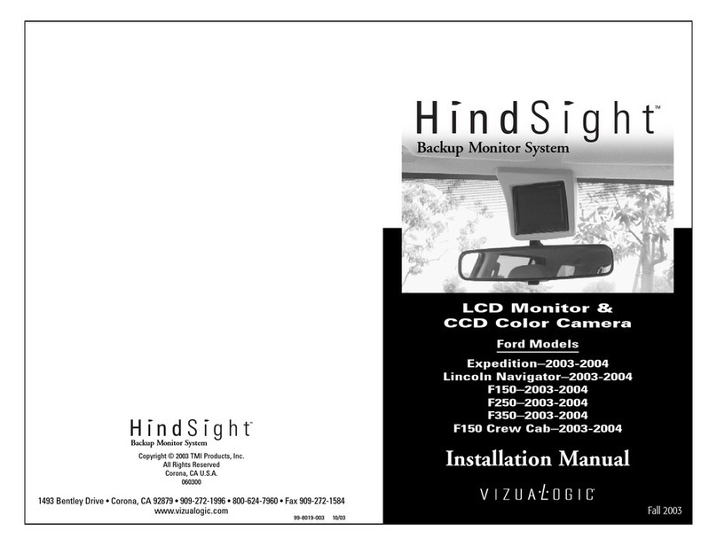 Vizualogic HindSight F150 User manual
