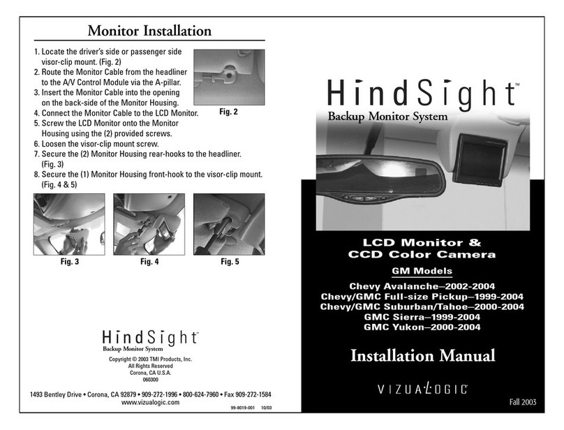 Vizualogic HindSight Chevy Avalanche User manual