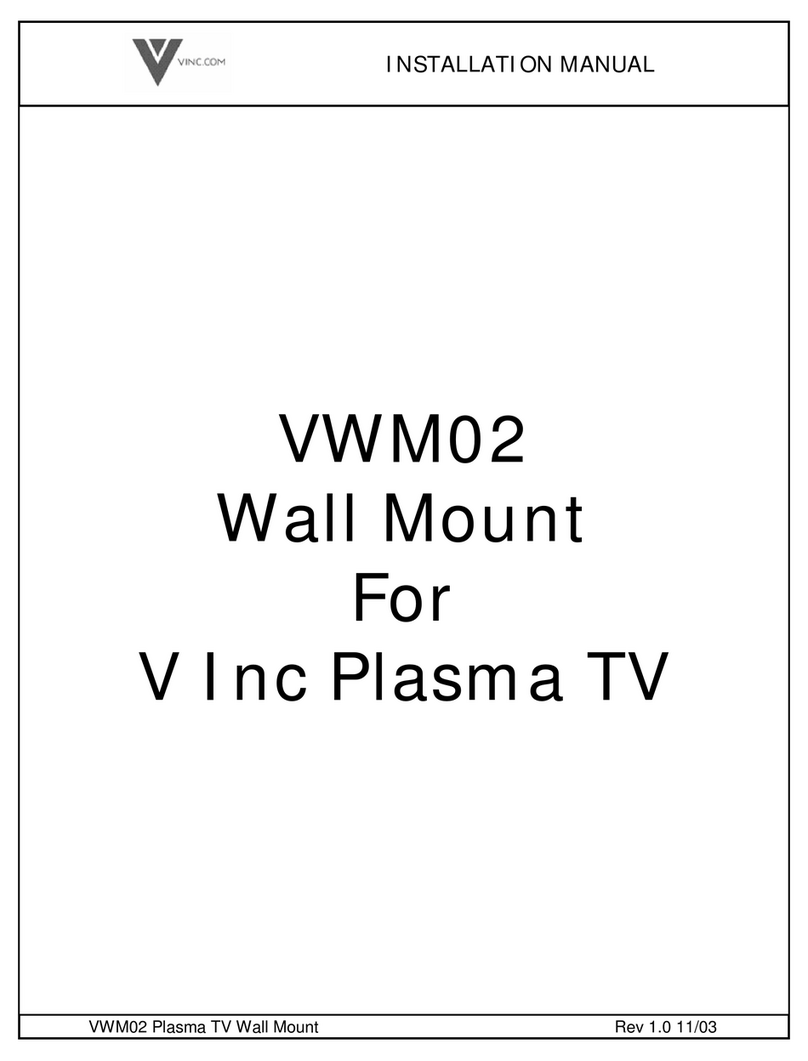Vizio VWM02 installation manual