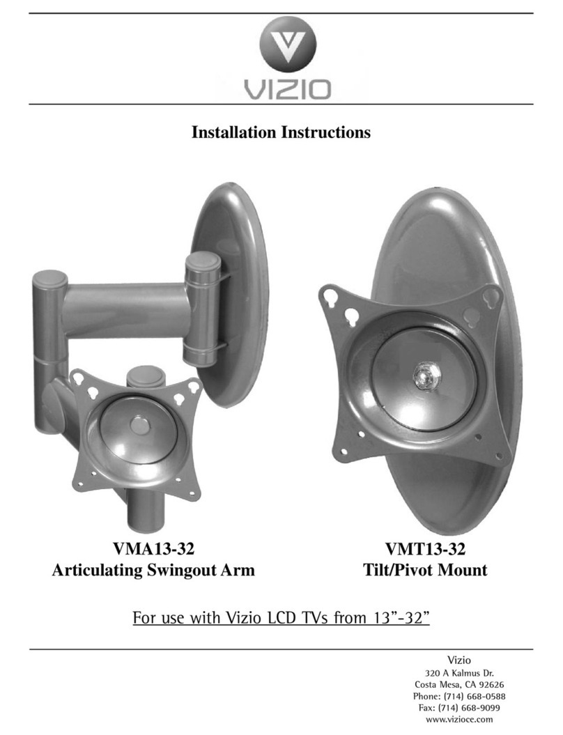 Vizio VMA13-32 installation instructions