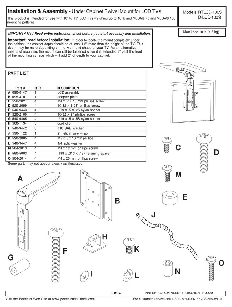 PEERLESS VML11 Guide