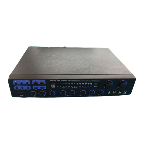 VocoPro DA-3050K instruction manual