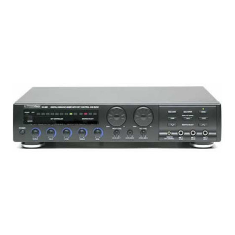 VocoPro DA-3500K User manual