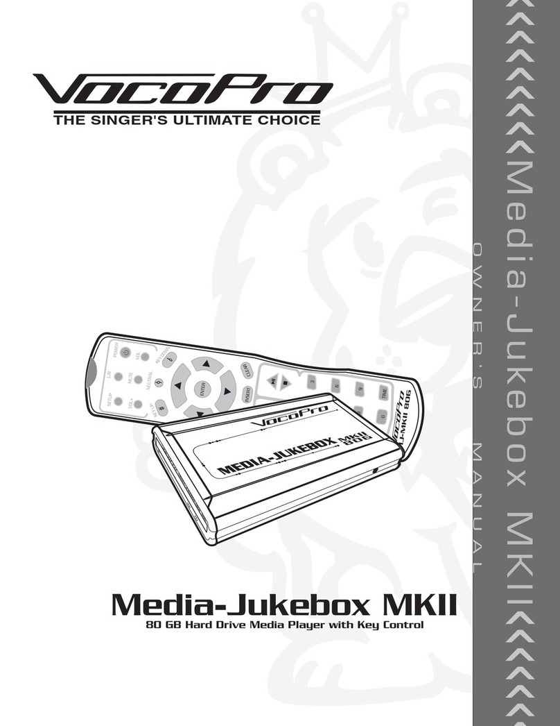 VocoPro MJ-MKII user guide