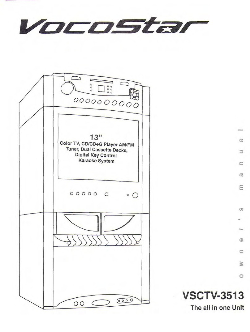 VocoStar VSCTV-3513 owner's manual