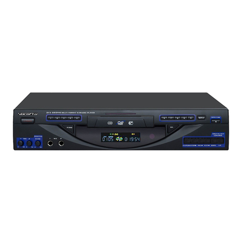 VocoPro DVX-880 User manual