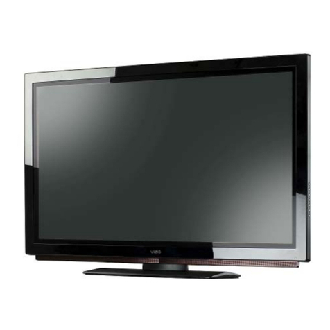 Vizio VP505XVT - 50" Plasma TV User manual