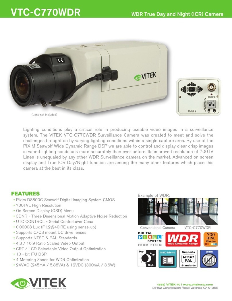 Vitek VTC-C770/WDR Specifications