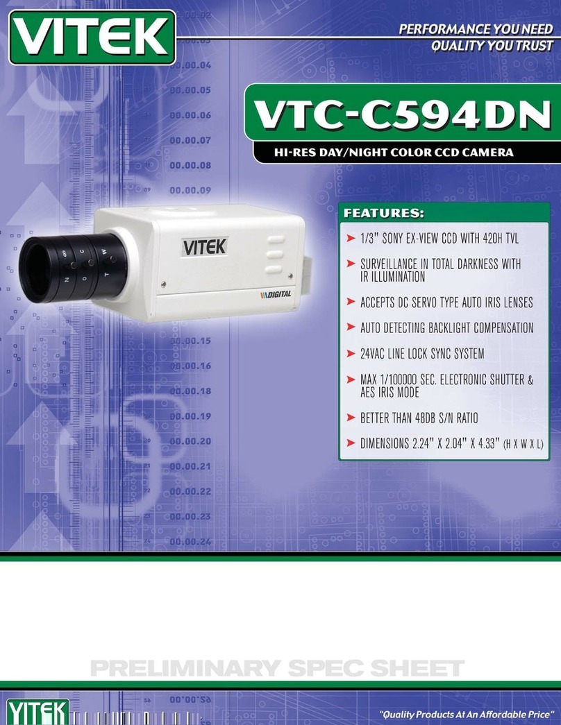 Vitek VTC-C594DN Specifications