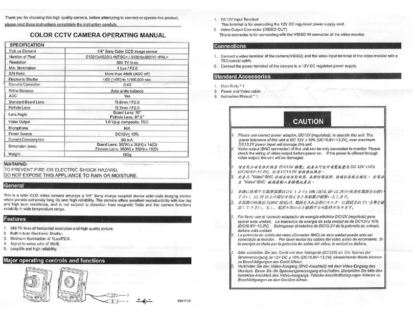 Vitek VTC-C54 operating manual