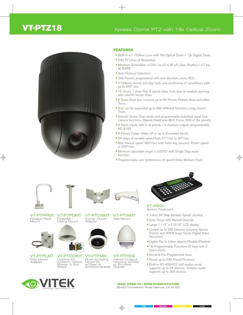 Vitek VT-PTZ18 User manual