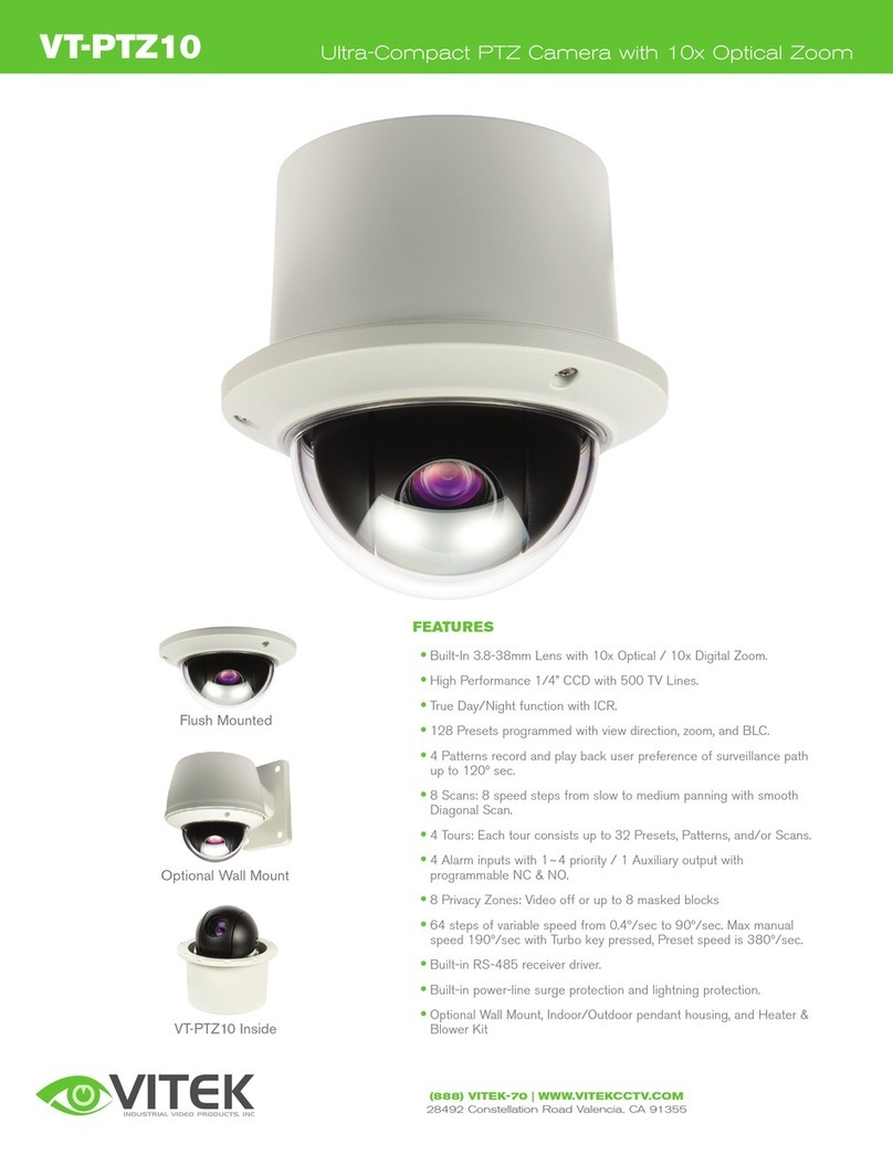 Vitek VT-PTZ10 User manual