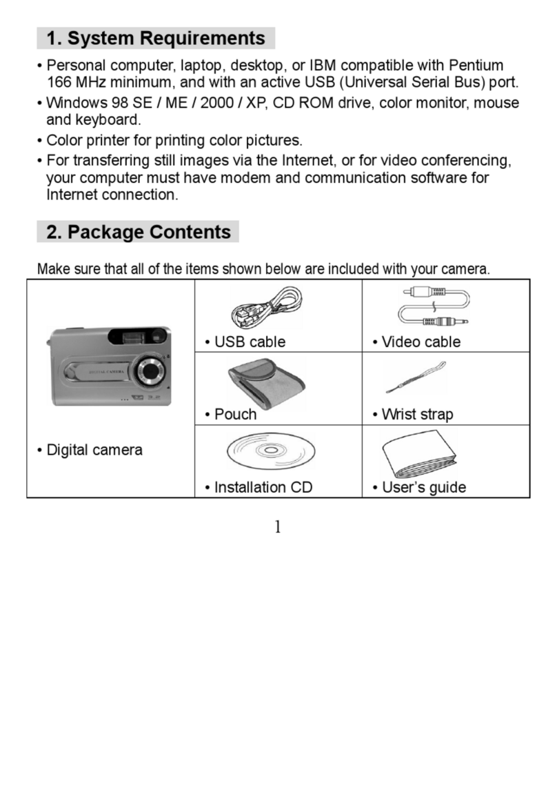 Vivitar Vivicam 3060 User manual