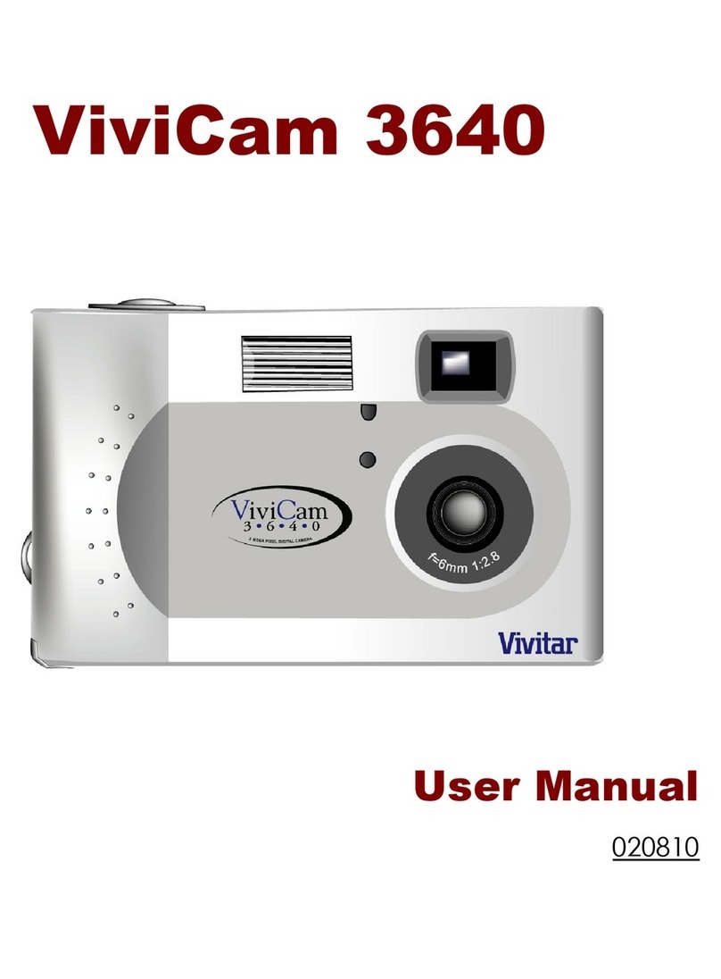Vivitar Vivicam 3640 User manual