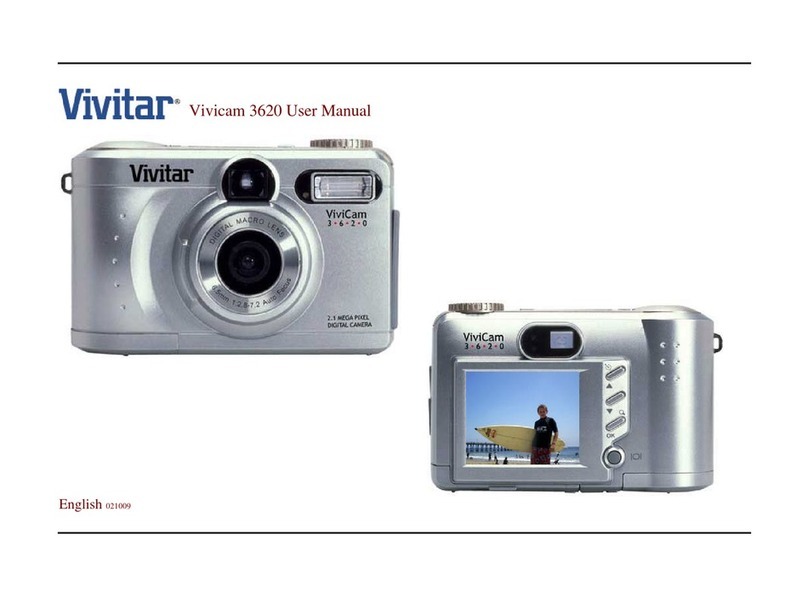 Vivitar Vivicam 3620 user manual