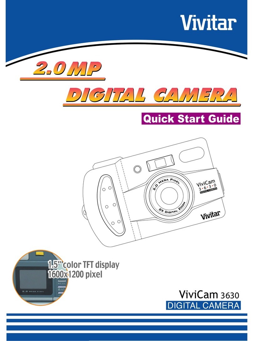 Vivitar Vivicam 3630 User manual
