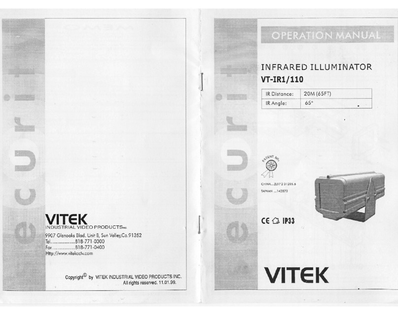 Vitek VT-IR1/110 Operation manual