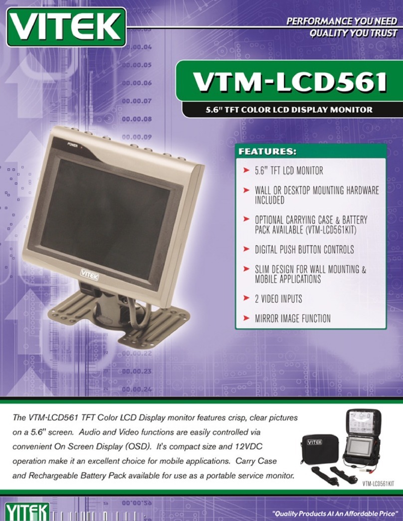 Vitek VTM-LCD561 User manual Vitek VTM-LCD561 User manual