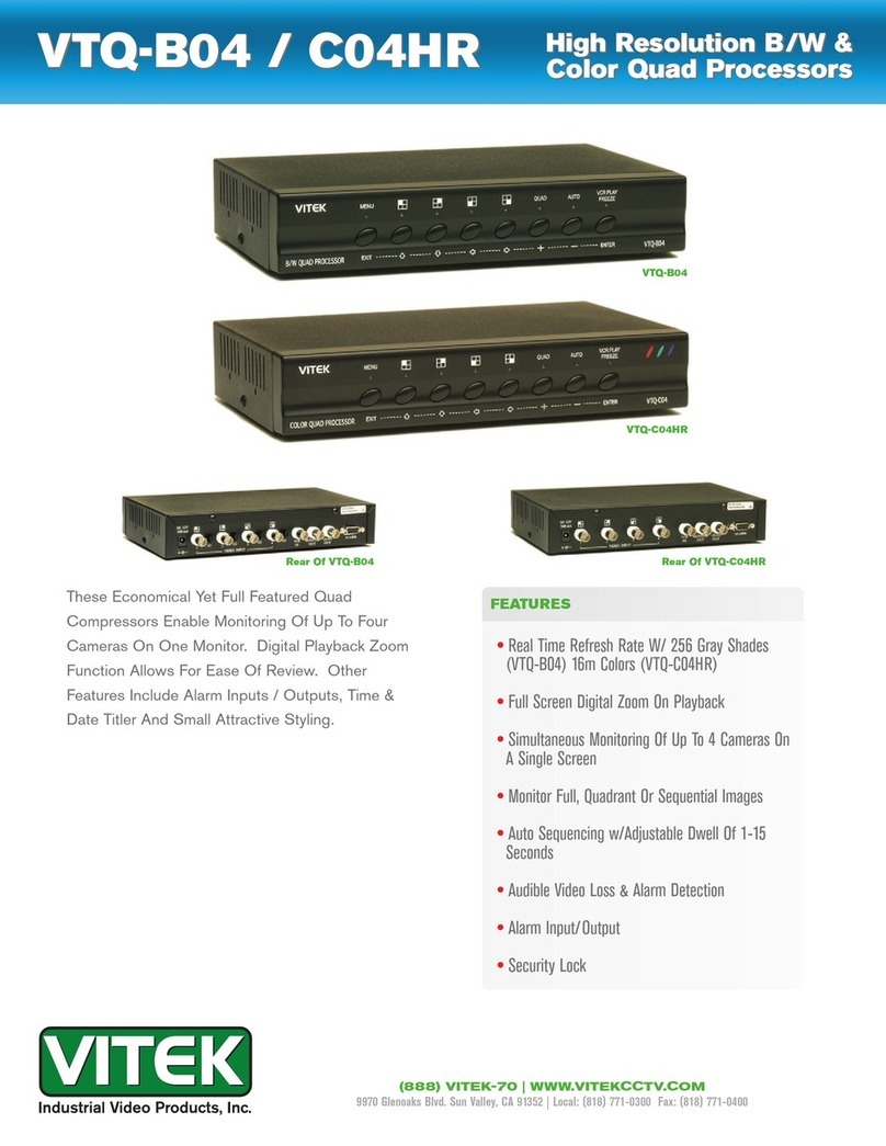Vitek VTQ-B04 Specifications