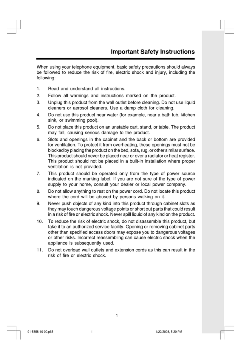V-tech V2675 User manual
