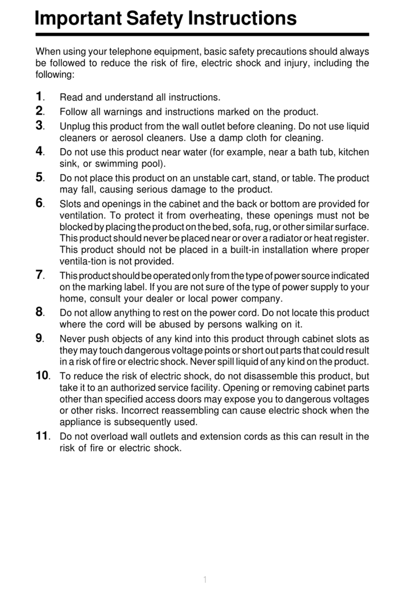 V-tech v 2651 User manual