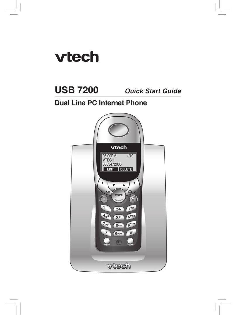 V-tech USB 7200 User manual