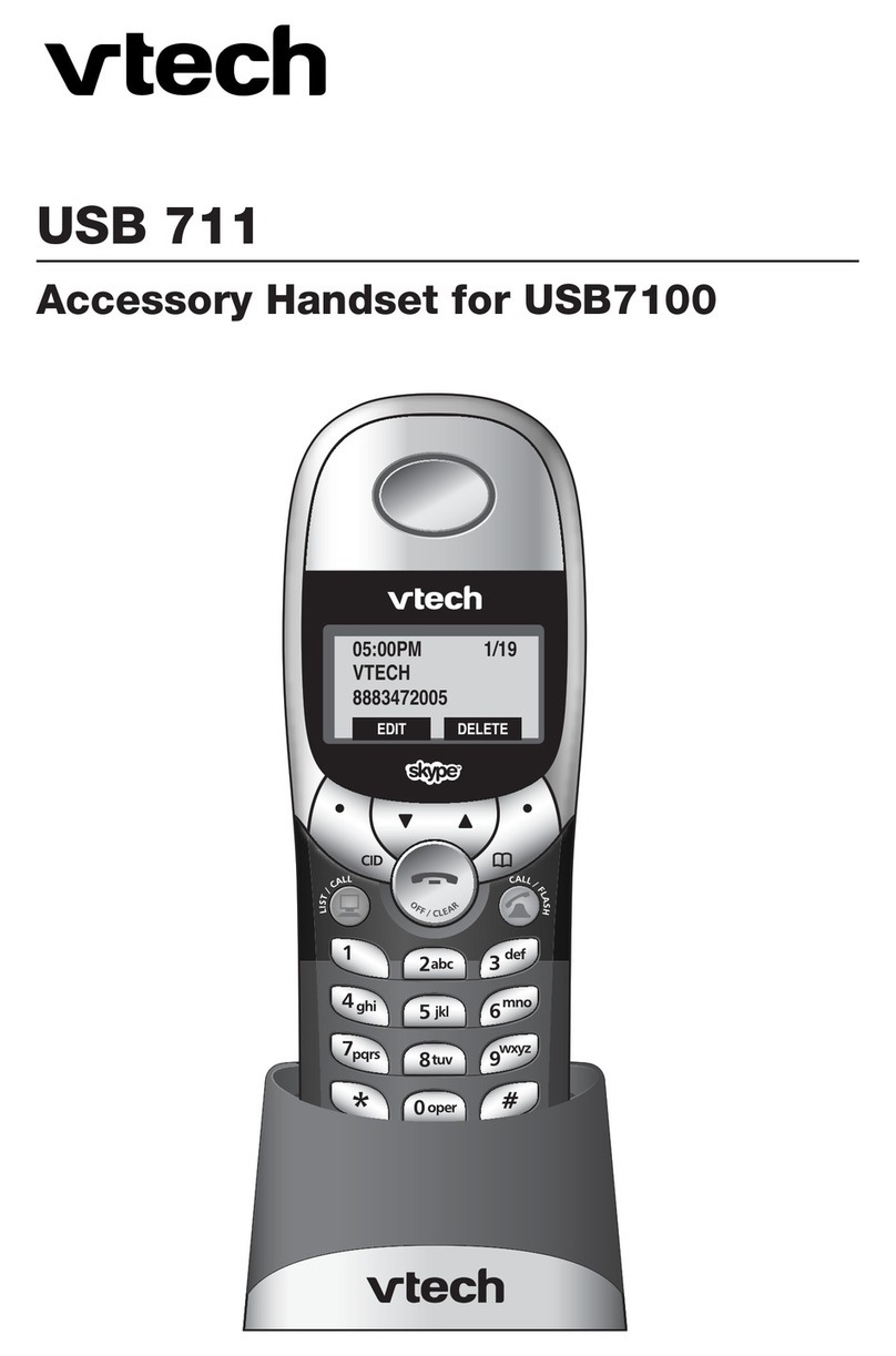 V-tech USB 711 user guide
