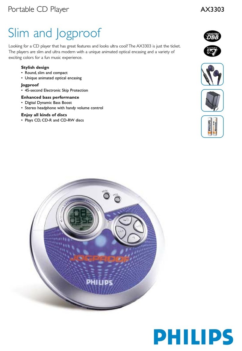 Philips AX3303 brochure
