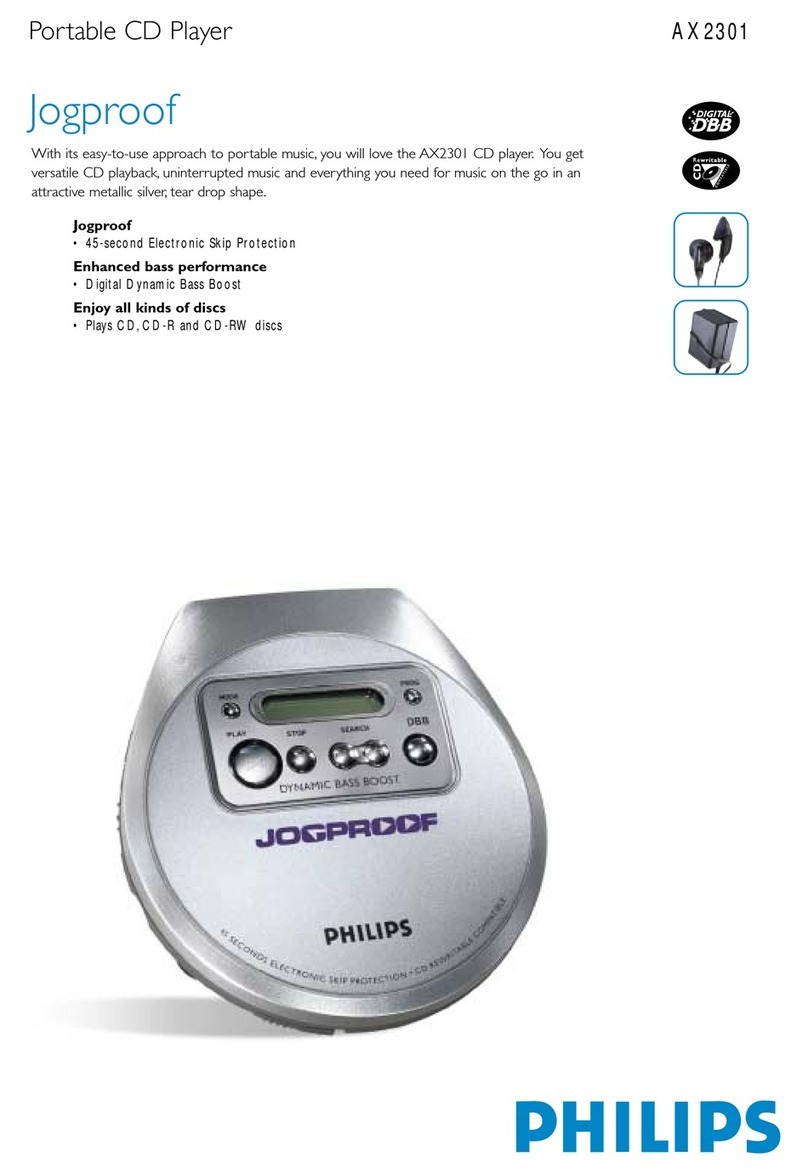 Philips Jogproof AX2301 brochure