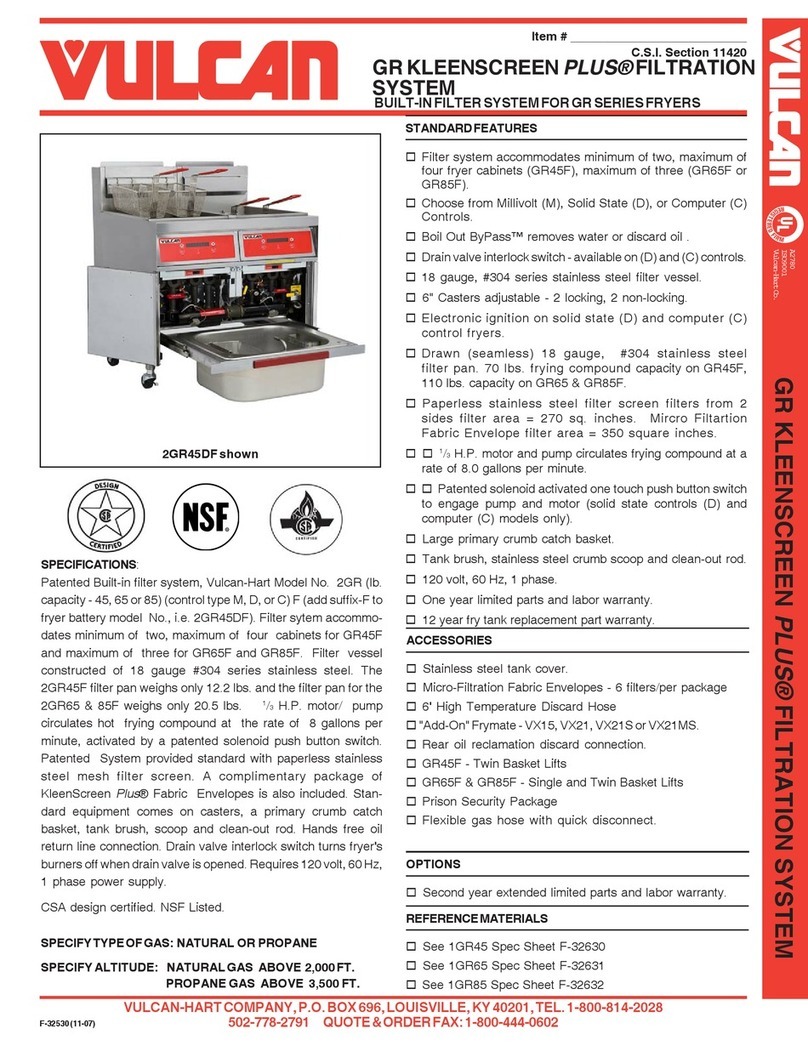 Vulcan-Hart 2GR45CF Specifications