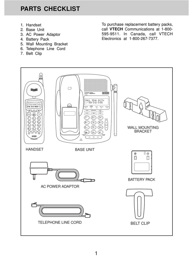 V-tech VT 1932 User manual
