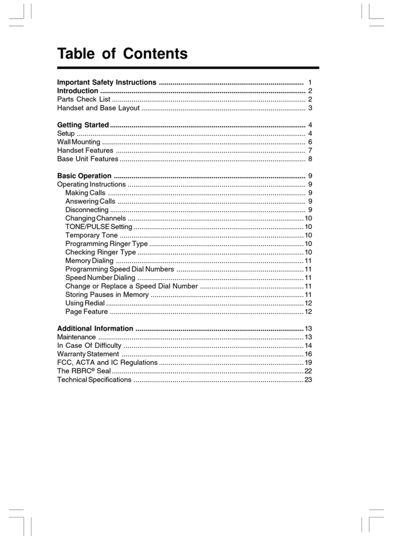 V-tech 2408 User manual