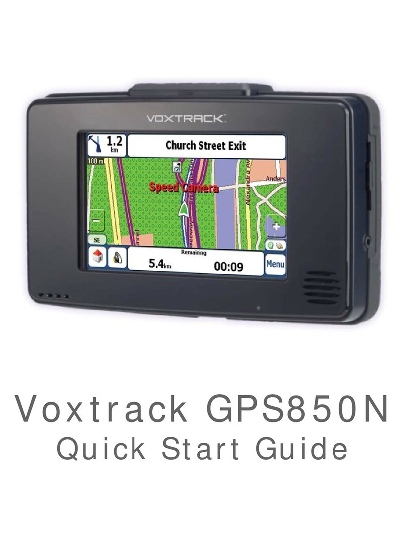 Voxson Voxtrack GPS850N quick start guide