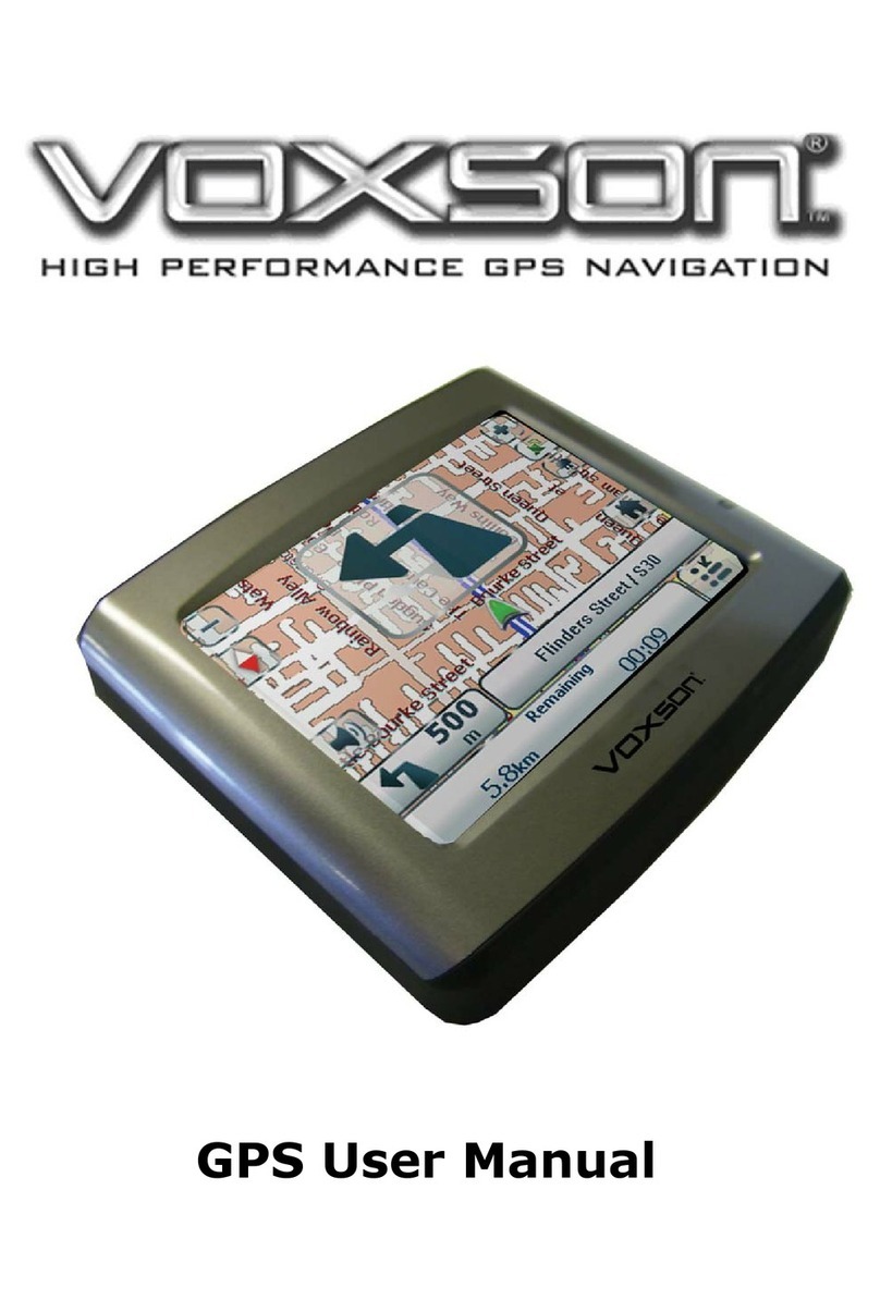 Voxson GPS350 user manual