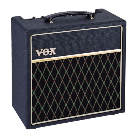Vox Pathfinder 15R User manual