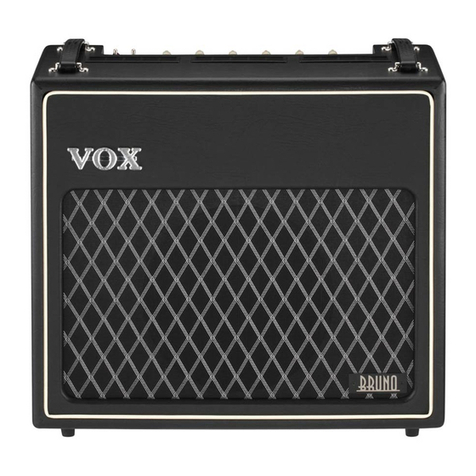 Vox TB35C1 User manual